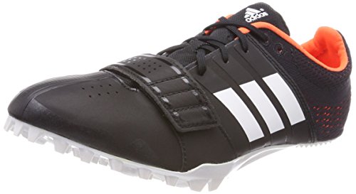 Adidas Adizero Accelerator, Zapatillas de Atletismo Unisex Adulto, Negro (Negbas/Ftwbla/Naranj 000), 44 EU