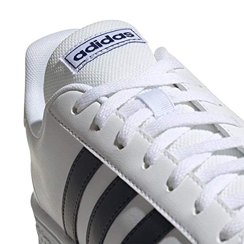 adidas Grand Court Base, Zapatos de Tenis para Hombre, Ftwbla Negbás Azuosc, 42 EU