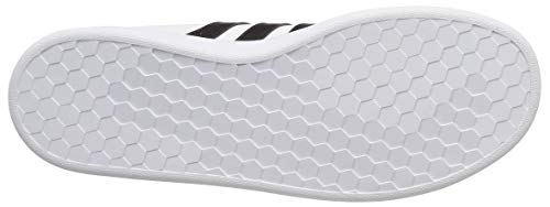 Adidas Grand Court K, Zapatos de Tenis Unisex Niños, FTWR White/Core Black/FTWR White, 38 EU