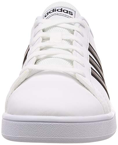 Adidas Grand Court K, Zapatos de Tenis Unisex Niños, FTWR White/Core Black/FTWR White, 38 EU