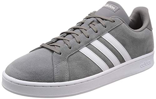 adidas Grand Court, Zapatillas de Tenis para Hombre, Gris Gritre Ftwbla Gricua 000, 41 1/3 EU