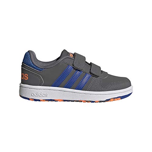 adidas Hoops 2.0 CMF C, Zapatillas Unisex niños, Gricin Azurea Narsen, 30 EU