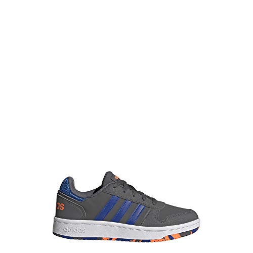 adidas Hoops 2.0 K, Zapatillas Unisex Niños, Gricin Azurea Narsen, 39.33 EU