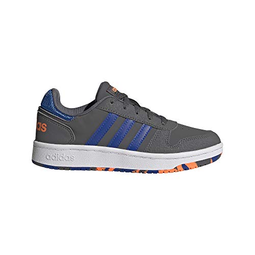 adidas Hoops 2.0 K, Zapatillas Unisex Niños, Gricin Azurea Narsen, 39.33 EU