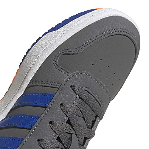 adidas Hoops 2.0 K, Zapatillas Unisex Niños, Gricin Azurea Narsen, 39.33 EU