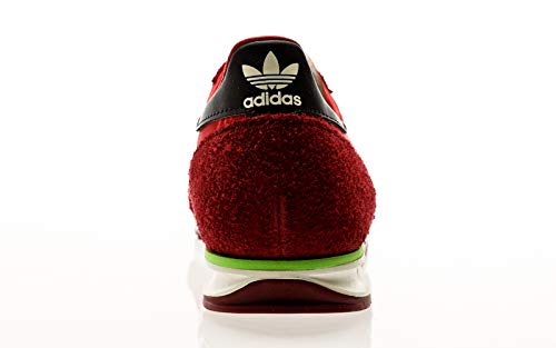 adidas Originals SL 72, Scarlet-Off White-Collegiate Burgundy, 9