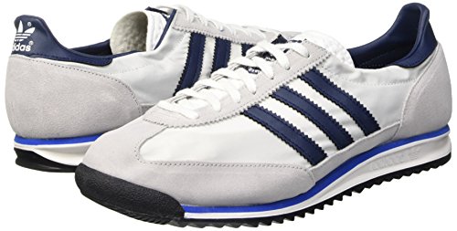Adidas SL 72, Zapatillas de Running para Hombre, Blanco/Azul Marino/Gris (Ftwbla/Maruni/Reabri), 40 2/3 EU