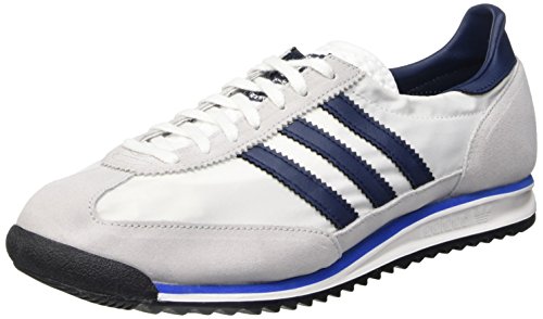 Adidas SL 72, Zapatillas de Running para Hombre, Blanco/Azul Marino/Gris (Ftwbla/Maruni/Reabri), 40 2/3 EU