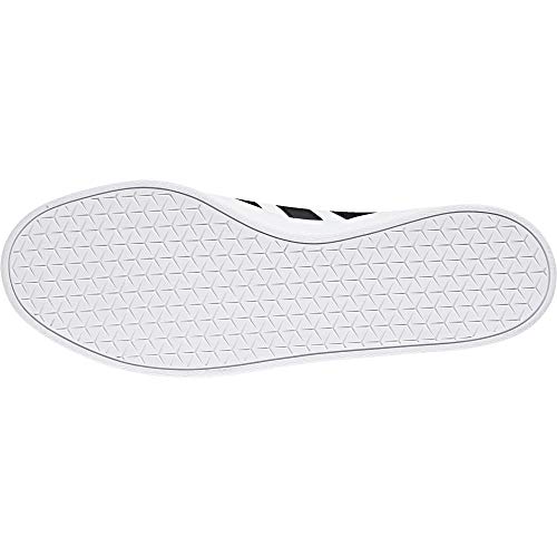 Adidas VL Court 2.0, Zapatillas para Hombre, Blanco (Footwear White/Core Black/Core Black 0), 43 1/3 EU