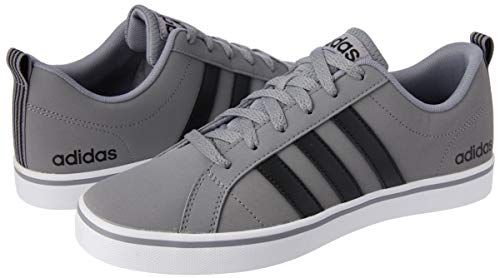 Adidas Vs Pace, Zapatillas para Hombre, Gris (Grey/Core Black/Footwear White 0), 44 EU
