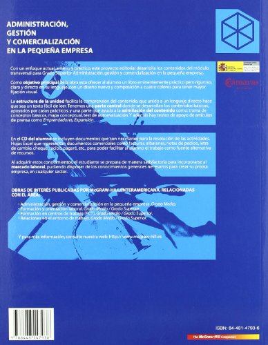 ADMINISTRACION. GESTION Y COMERCIALIZACION EN LA PEQUE|A EMPRESA. GRADO SUPERIOR