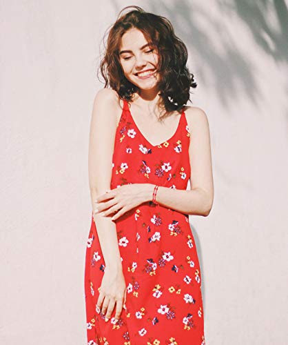 Adramata 6Pcs Pulsera de Cuentas de Cobre Tibetano Pulsera de Nudo Afortunado Budista Hecho a Mano con Cordón Rojo Ajustable para Mujeres Hombres