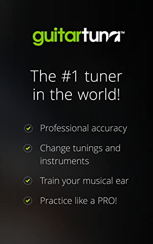 Afinador de guitarras y bajo - Guitar Tuna - The Ultimate Free Tuner for Guitar, Bass and Ukulele with Chord tab game and Metronomo