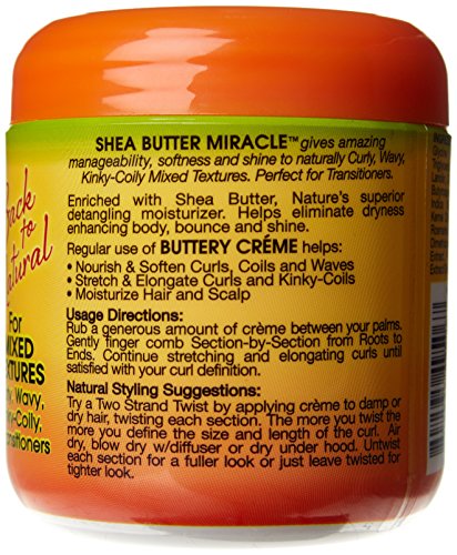 African Pride Shea Butter Miracle - cremas para el cabello (Unisex, Cazuela)