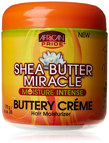 African Pride Shea Butter Miracle - cremas para el cabello (Unisex, Cazuela)