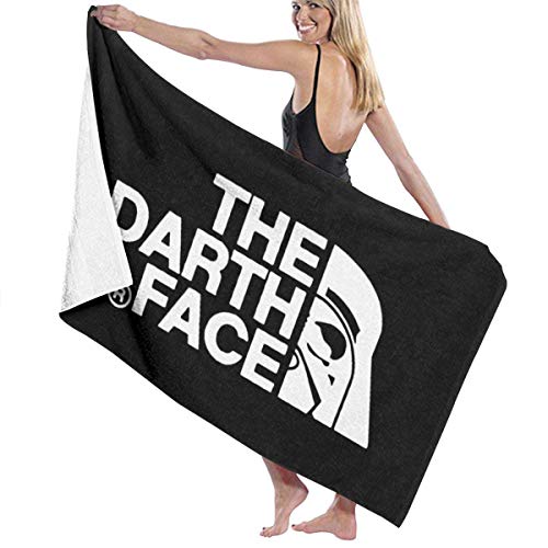 AGHRFH Darth Vader X North Face - Toalla de playa (microfibra)