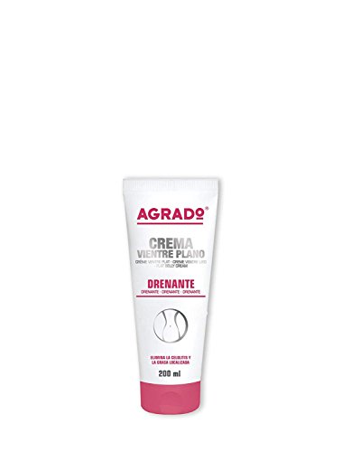 Agrado, Crema Vientre Plano efecto drenante 200 ml. Pack de 12 unidades
