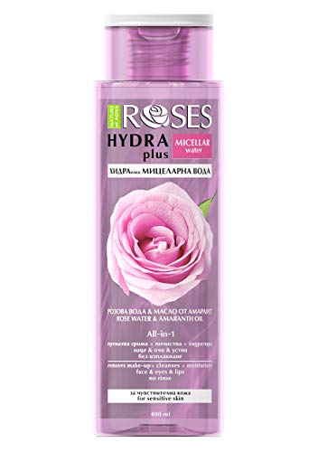 Agua Micelar Hydra Plus con rosa y aceite de amaranto para Piel Sensible 400 ml