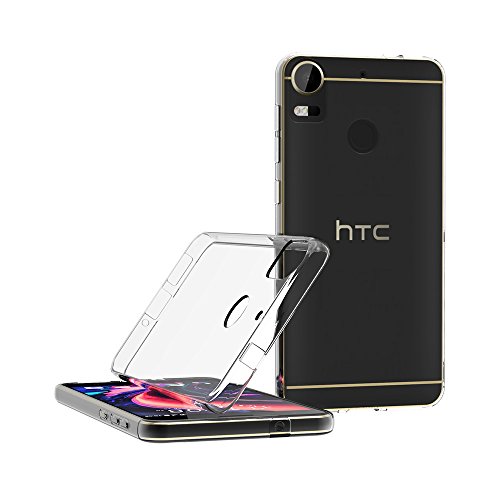 AICEK Funda HTC Desire 10 Pro, HTC Desire 10 Pro Funda Transparente Gel Silicona HTC Desire 10 Pro Premium Carcasa para HTC Desire 10 Pro