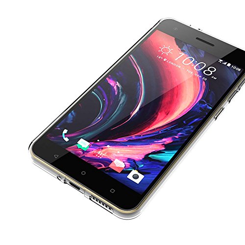 AICEK Funda HTC Desire 10 Pro, HTC Desire 10 Pro Funda Transparente Gel Silicona HTC Desire 10 Pro Premium Carcasa para HTC Desire 10 Pro