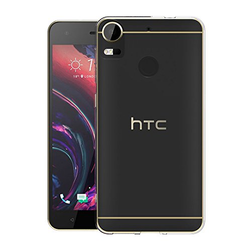 AICEK Funda HTC Desire 10 Pro, HTC Desire 10 Pro Funda Transparente Gel Silicona HTC Desire 10 Pro Premium Carcasa para HTC Desire 10 Pro