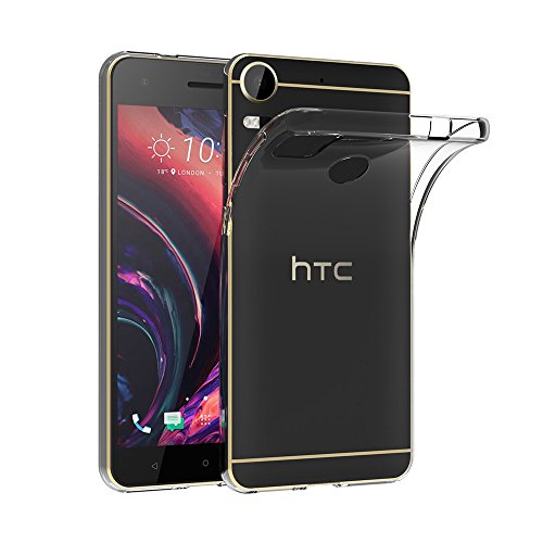 AICEK Funda HTC Desire 10 Pro, HTC Desire 10 Pro Funda Transparente Gel Silicona HTC Desire 10 Pro Premium Carcasa para HTC Desire 10 Pro