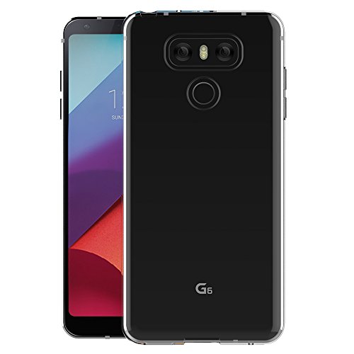 AICEK Funda LG G6, Transparente Silicona Fundas para LG G6 Carcasa (5,7 Pulgadas) Silicona Funda Case