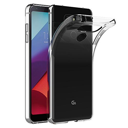 AICEK Funda LG G6, Transparente Silicona Fundas para LG G6 Carcasa (5,7 Pulgadas) Silicona Funda Case