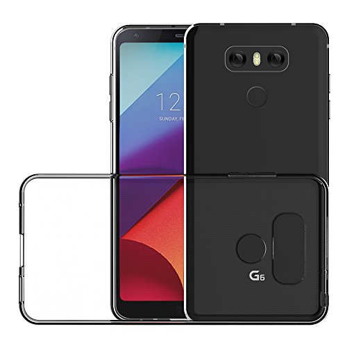 AICEK Funda LG G6, Transparente Silicona Fundas para LG G6 Carcasa (5,7 Pulgadas) Silicona Funda Case