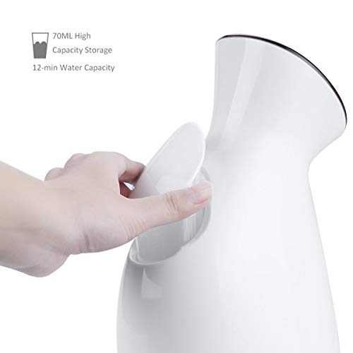 AIJOAIM Vaporizador Facial Sauna SPA Facial para Nano Ionic Hot Device Limpieza Profunda poro Espinillas Vaporizer Electronic Personal Skin Care