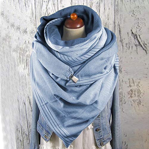 AIni Bufanda de Invierno para Mujer Bufanda de Malasia de AlgodóN Calentador de Cuello Unisex Polar Fleece Neck Scarf Multi Use Bufanda de Cuello,Turbante Caliente Gorro para Ciclismo Esquí 165CM