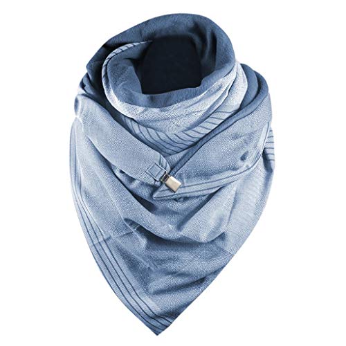 AIni Bufanda de Invierno para Mujer Bufanda de Malasia de AlgodóN Calentador de Cuello Unisex Polar Fleece Neck Scarf Multi Use Bufanda de Cuello,Turbante Caliente Gorro para Ciclismo Esquí 165CM