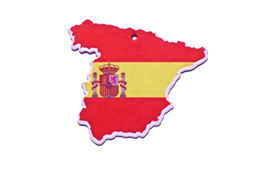 Air freshener Ambientador auto carro coche bandera de España Bosque
