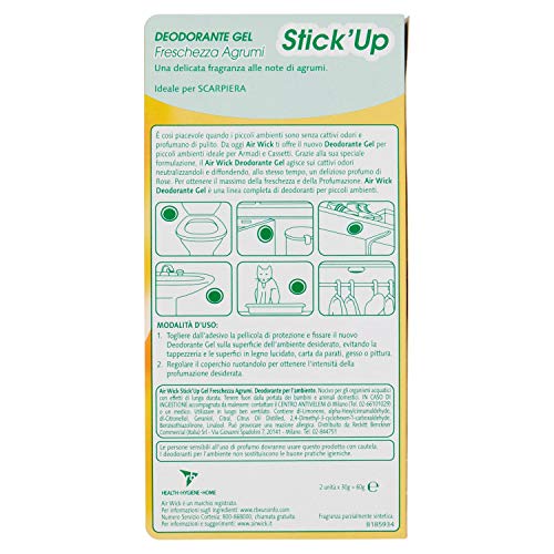 Air Wick STICK UP - Ambientador para armario, fragancias aleatorias - 2 unidades