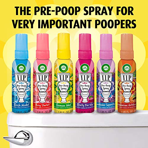 Air Wick V.I.POO Pre-Poo Toilet Spray, Lemon Idol, 1.9 oz by Air Wick