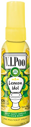 Air Wick VIPoo - Spray prepoo (55 ml), color limón
