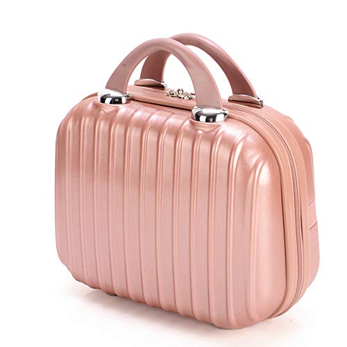 Aiwer - Estuche rígido para cosméticos de viaje, tamaño pequeño, ideal para viajes y trabajo, tamaño S