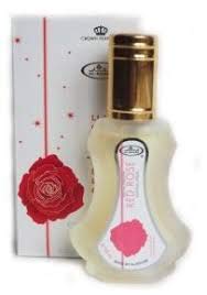 Al Rehab Perfume Vaporizador 35ml Rojo Rosa Colección Attar