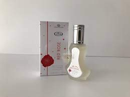 Al Rehab Perfume Vaporizador 35ml Rojo Rosa Colección Attar