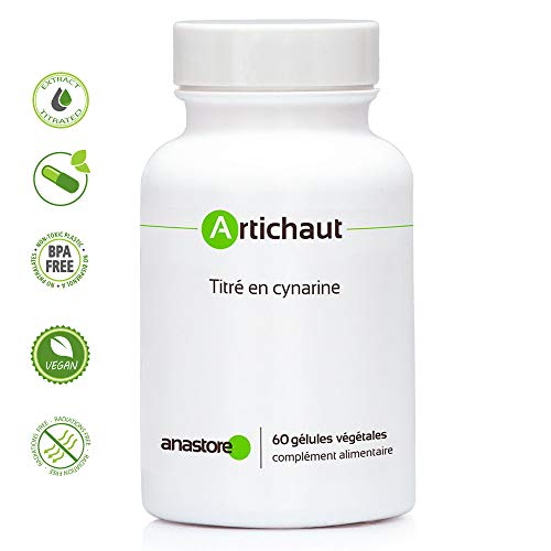 ALCACHOFA * 400 mg / 60 cápsulas * hígado, molestias hepáticas, molestias de la vesícula biliar, diabetes * Garantía de satisfacción o reembolso * Fabricado en Francia