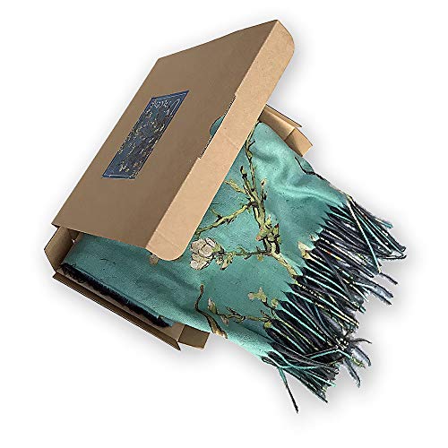 All sas - Bufanda de cachemira con flecos Van Gogh | El almendro