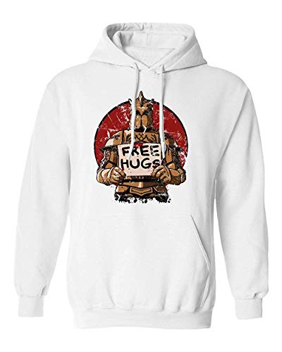 Allforenjoy Sudadera con Capucha Mountain para Hombre Muestra el Signo de los Abrazos Gratis Sudadera con Capucha y Estampado gráfico Divertido