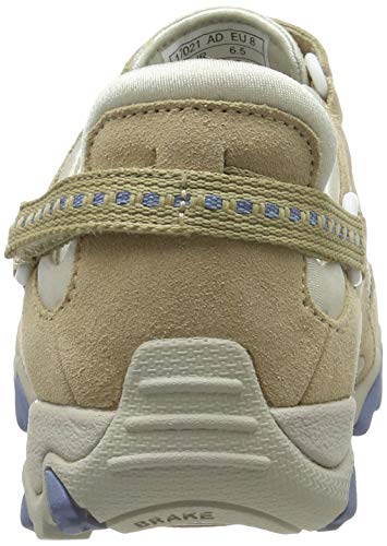 Allrounder by Mephisto Niro, Zapatillas de Cross para Mujer, Beige (Beige (Nature/Cool Grey C.Suede 80 / Open Mesh 12), 40 EU