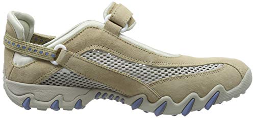 Allrounder by Mephisto Niro, Zapatillas de Cross para Mujer, Beige (Beige (Nature/Cool Grey C.Suede 80 / Open Mesh 12), 40 EU