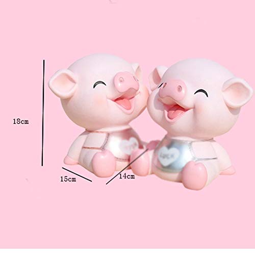 Almacenamiento creativo de monedas Dibujos animados creativos Niños Moneda de plata Moneda de hucha Moneda de gran capacidad Hucha Decoración de la sala de estar del hogar Regalo de decoración del hog