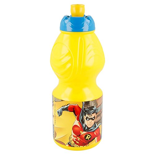 ALMACENESADAN 2197; Botella de Agua Sport 400 ml Batman, Producto de plástico, No BPA