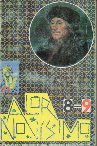 ALOR NOVÍSIMO. Año 3. Nº 8-9. ERASMO: Marcel Bataillon, Américo Castro, Antonio Domínguez Ortiz, Aquilino Duque. Poemas de Jesús Delgado Valhondo. Bernardo Víctor Carande: Un comic sobre El Sur, de Borges...