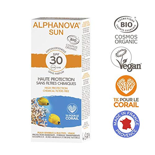 ALPHANOVA SUN CREMA SOLAR HIPOALERGÉNICA SPF30 BIO 50G