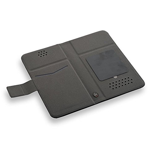 Alternate Cases Premium - Funda con tapa para Doogee Valencia 2 Y100 Pro, color negro