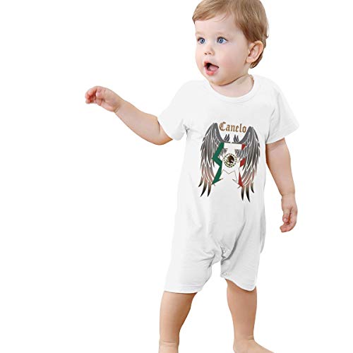 Álvarez Canelo 1 Mono de Manga Corta para niñas, niños, bebé, algodón, recién Nacido, Mono, Pijama, niño